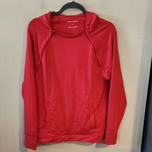 Red Hoodie by Care+Wear x Oscar de la Renta Large Perfect Condition